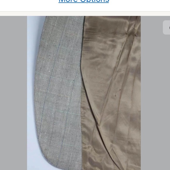 BURBERRYS VINTAGE WOOL HERRINGBONE BLAZER SIZE 40L - Picture 7 of 8